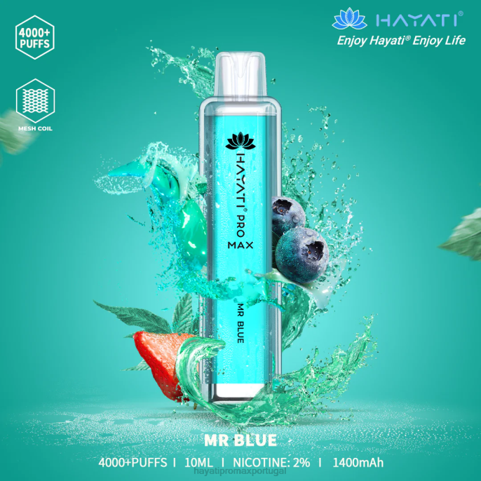 Hayati Pro Max descartável J4PV113 senhor.azul - Hayati Disposable Vape Hayati Pro Max descartável J4PV113 senhor.azul - Hayati Disposable Vape